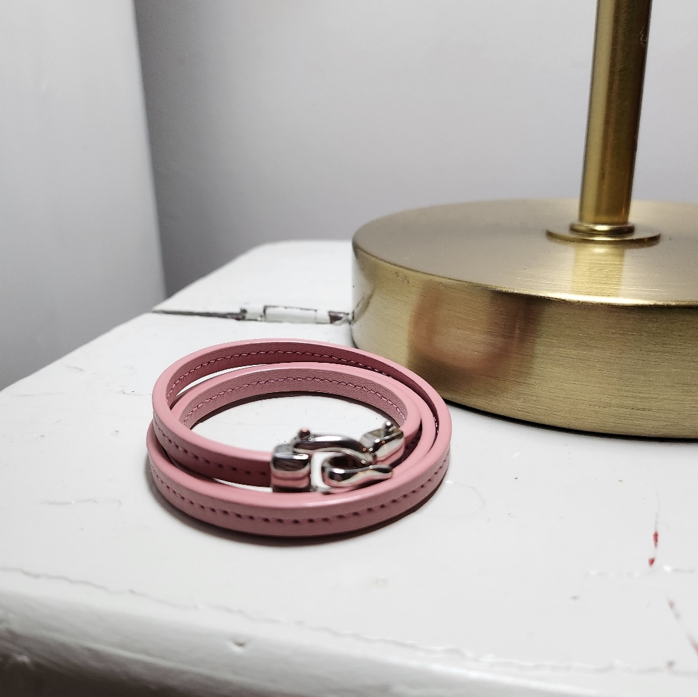 Pink Breast Cancer Bracelet